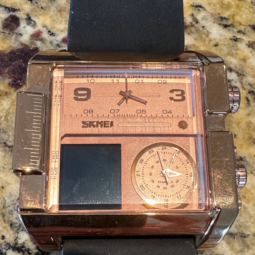 SKMEI MEN’s Waterproof Digital Quartz Watch